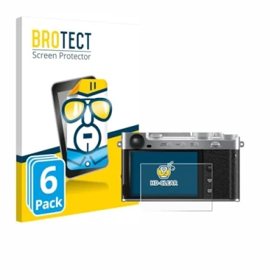 Afbeelding van BROTECT Screenprotector voor Fujifilm X E5 Folie Beschermfolie transparant (6 Stuks)