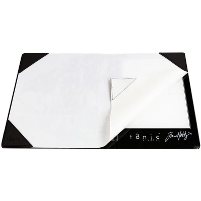 Afbeelding van Tonic Studios Tim Holtz Travel Media Surface Mat 4500e 15.5x10inch 39,4x25,4cm (01 24)