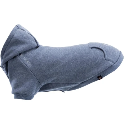 Afbeelding van Trixie Be Nordic Hondentrui Hoodie Flensburg Blauw Ruglengte 24 cm Buikomvang 34 Nekomvang 26