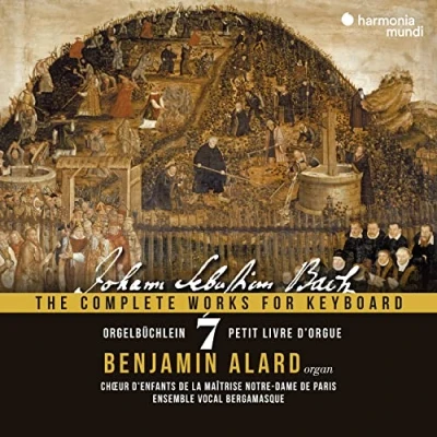 Afbeelding van Benjamin Alard, Ensemble Vocal Bergamasque Johann Sebastian Bach The Complete For Keyboard (2 CD)