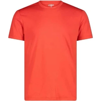 Afbeelding van CMP Short Sleeved Piqué T shirt, Fire, 56 Heren