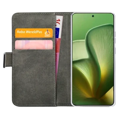 Afbeelding van Mobilize Classic Gelly Wallet Book Case Motorola Edge 60 Black