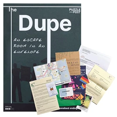 Afbeelding van Puzzle Post The Dupe een Escape room in envelop voor thuis