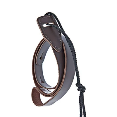 Afbeelding van D&#039;Addario Mandolinen gordel 75M01 Leder cognac, 19mm Gitaarband