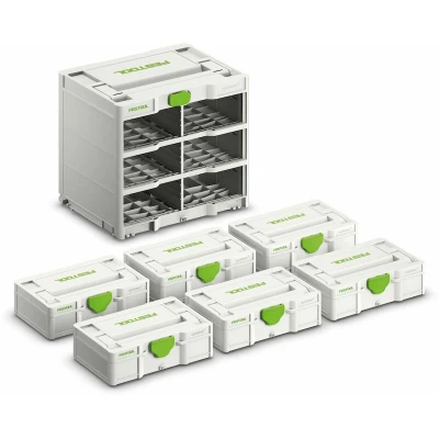 Afbeelding van Festool SYS3 RK/6 M 337 Set Systainer3 Rack 577816