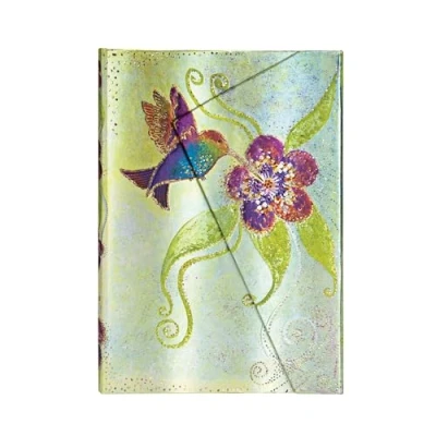 Afbeelding van Notitieboek Paperblanks Hummingbird Midi Gelinieerd
