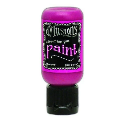 Afbeelding van Ranger Dylusions Paint Flip Cap Bottle 29ml Bubblegum Pink DYQ70405 (02 20)