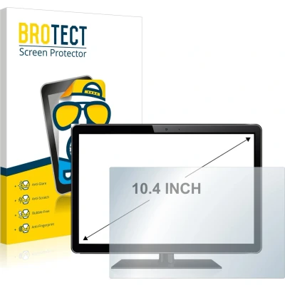 Afbeelding van BROTECT Screenprotector voor POS systemen met 10.4 inch Schermen [210 mm x 158 mm, 4:3] Folie Beschermfolie matte (2 Stuks)