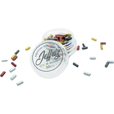 Afbeelding van JEFFRIZ Vuursteen voor aansteker 50 stuks Flint compatibel met Clipper en Zippo Color Edition