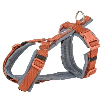 Afbeelding van Trixie Hondentuig Premium Trekking Roest Bruin / Grafiet Grijs 44 53X2 CM