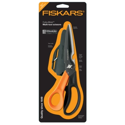 Afbeelding van Fiskars Cuts and More schaar Titanium