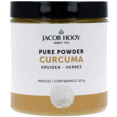 Afbeelding van Jacob Hooy Pure Powder Curcuma 110GR