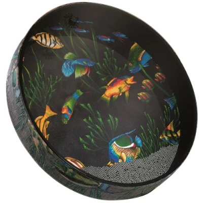 Afbeelding van Remo Ocean Drum 16&quot;x2,5&quot; Aquarium Finish Ritual percussion