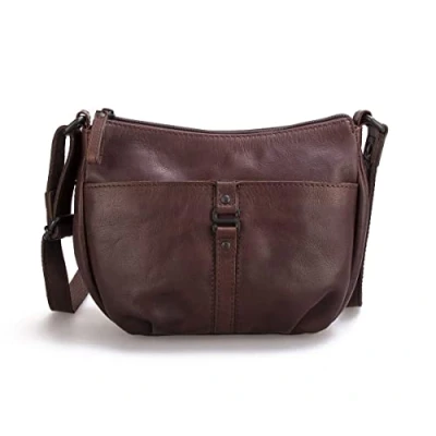 Afbeelding van Spikes &amp; Sparrow Leren Crossover Sedona, Donkerbuin