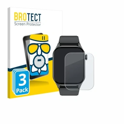 Afbeelding van BROTECT AirGlass Glas Mat, Smartwatch beschermfolie, Grijs