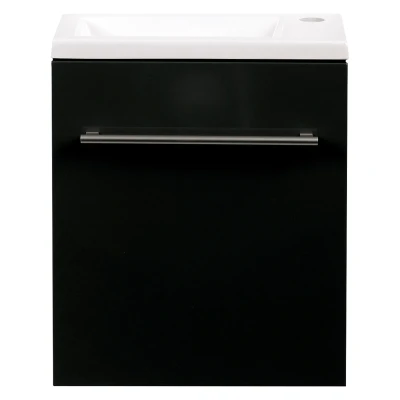 Afbeelding van Differnz Tight toiletmeubel 40cm zwart