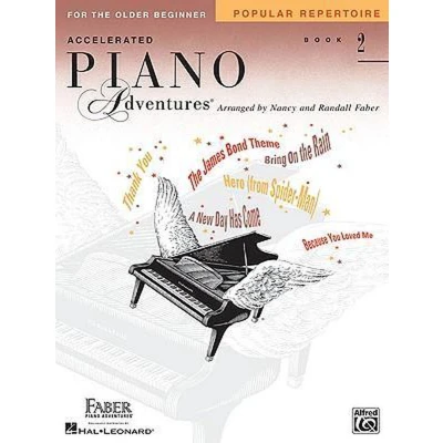 Afbeelding van Nancy faber : piano adventures for the older beginner rep. bk 2: Popular Repertoire: 02