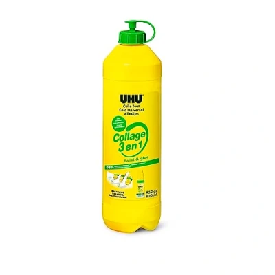 Afbeelding van UHU Multifunctionele lijm twist &amp; lijm, navulfles, 810 g VE=1