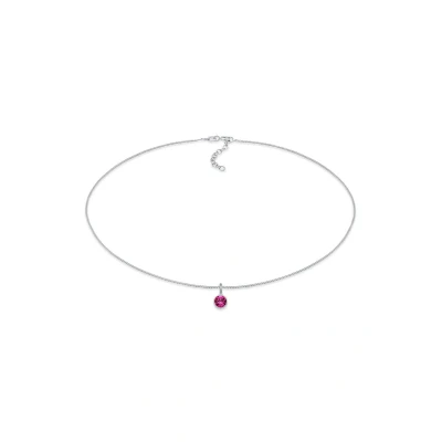 Afbeelding van Elli SOLITÄR Ketting, Dames, Maat: 36, Silber