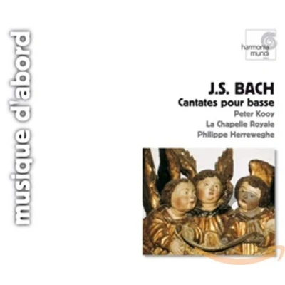 Afbeelding van Bach: Cantates pour basse / Peter Kooy, Philippe Herreweghe, La Chapelle Royale