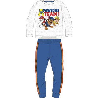 Afbeelding van Paw Patrol Nickelodeon Pyjama Mele grijs/blauw. Maat 116 cm / 6 jaar