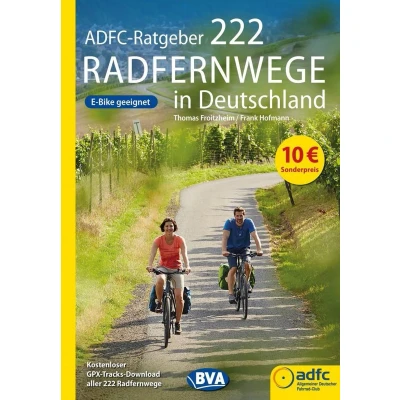 Afbeelding van ADFC Ratgeber 222 Radfernwege in Deutschland