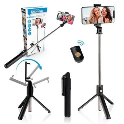 Afbeelding van Selfie Stick En Tripod Voor Smartphone Bluetooth