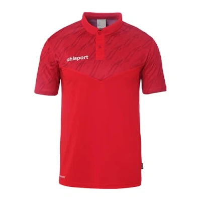 Afbeelding van uhlsport Progressive Poloshirt, Maat: Small, Schwarz