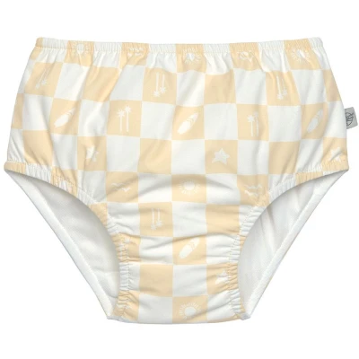 Afbeelding van Lässig SPF Zwemluier Check pattern vanilla/sea salt, 19 24 maanden maat 92