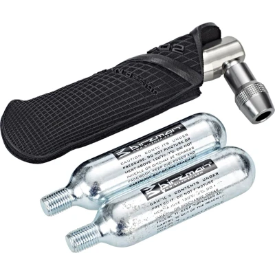 Afbeelding van Birzman Zacoo Co2 cartridge Pompset 16g, black