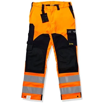 Afbeelding van Blaklader Multinorm inherent werkbroek 1588 1513 High Vis Oranje/Marineblauw C52