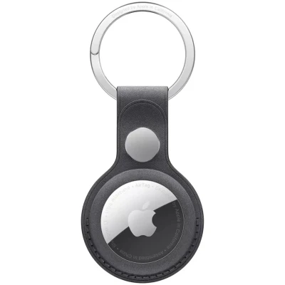 Afbeelding van Apple Airtag Fine Woven KeyRing Black