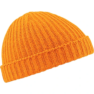 Afbeelding van Beechfield Retro Trawler Skull cap One size Oranje