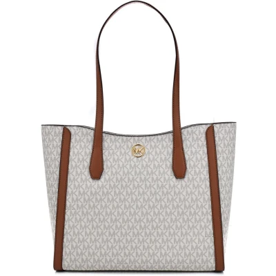 Afbeelding van Schoudertas Michael Kors Leida Beige 34 x 29 12 cm