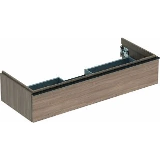 Afbeelding van Geberit iCon wastafelonderbouwkast met 1 schuiflade, eiken 1184 x 247