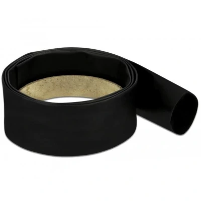 Afbeelding van Delock Krimpkous 1 m x 25,4 mm Krimpverhouding 4:1 zwart