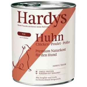 Afbeelding van Hardys Pure kip natvoer hond 2 trays (12 x 800 g)