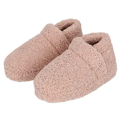 Afbeelding van Apollo sloffen dames Teddy Shine Roze Maat 39/40 Hoge