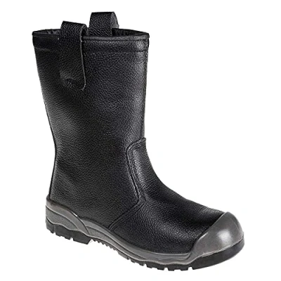 Afbeelding van Portwest FW13 Steelite Rigger Laars met Kruipneus, S1P CI, Zwart, Normaal, Grootte 42