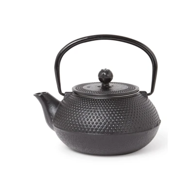 Afbeelding van Cookinglife Theepot Sakura Tea Gietijzer Zwart 800 ml