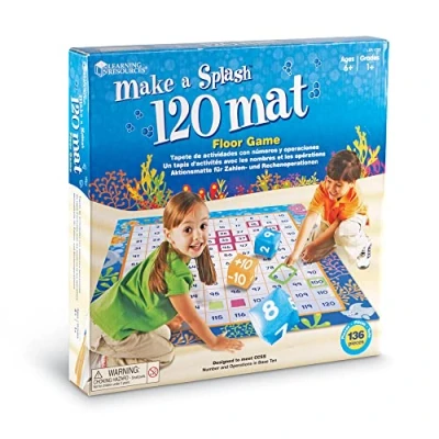 Afbeelding van Learning Resources Make a Splash 120 Mat Vloer Spel