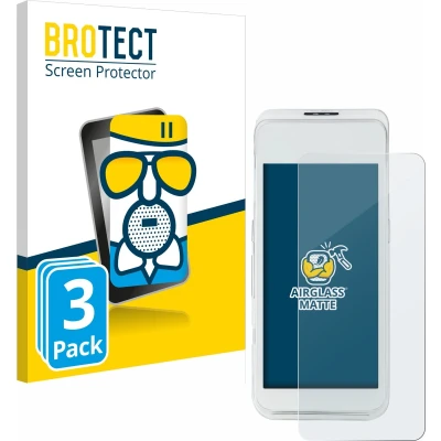 Afbeelding van BROTECT Antireflecterende Glas Screen Protector Mat voor Pax A920 Pro (3 Stuks) Schermbeschermer [Beschermglas Folie niet Gehard Glas]
