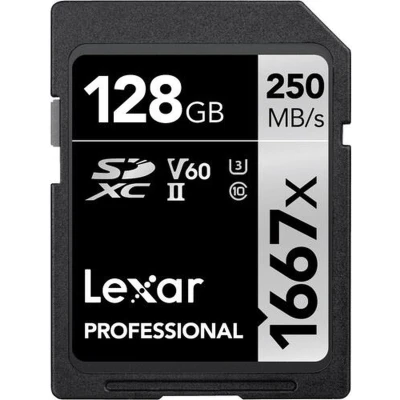 Afbeelding van Lexar Pro SDXC 1667X 128GB Global 2 Pack