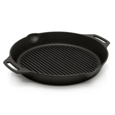 Afbeelding van Petromax Gietijzeren Grill Skillet 2 handvatten 35cm