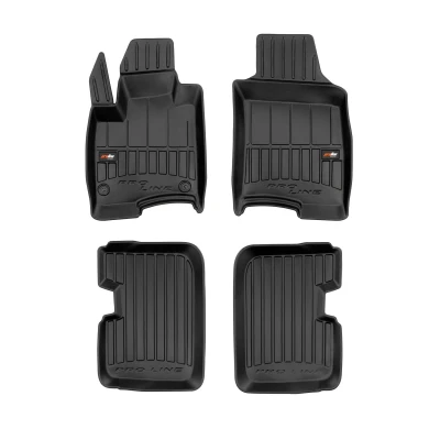 Afbeelding van FROGUM proLine 3D 3D409934 Vloermatset Rubber voor en achter 4 Zwart Op maat gemaakt FIAT: Panda III Hatchback