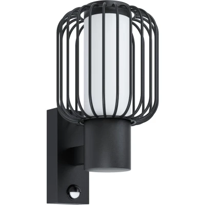 Afbeelding van Al wl 1 e27 m.sensor schwarz ws ravello Eglo