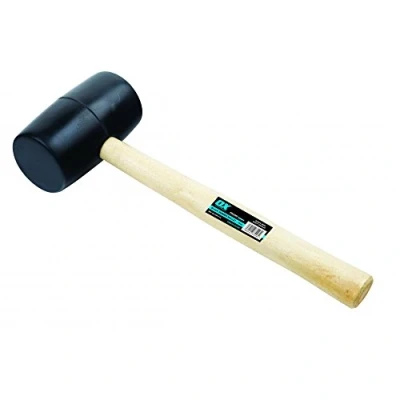 Afbeelding van OX Trade Rubber Hamer Zwart 24 oz