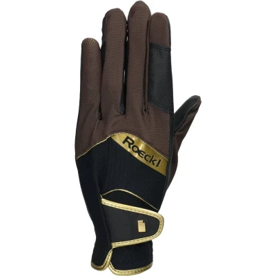 Afbeelding van Roeckl Handschoenen Millero Zwart/Dark Mocha 8,5