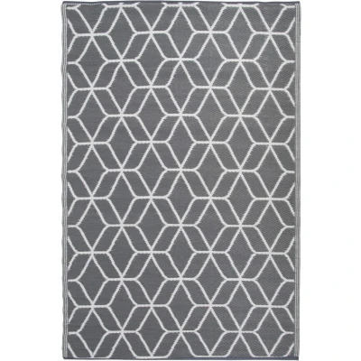 Afbeelding van Tuintapijt Esschert Design Grafisch Beige Wit (180 x 120 cm)