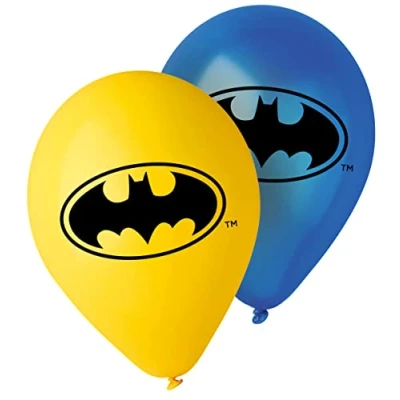 Afbeelding van Batman latex ballonnen, bedrukt, 10 stuks